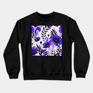 Poppy Flower Crewneck Sweatshirt